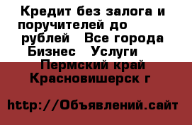 Кредит без залога и поручителей до 300.000 рублей - Все города Бизнес » Услуги   . Пермский край,Красновишерск г.